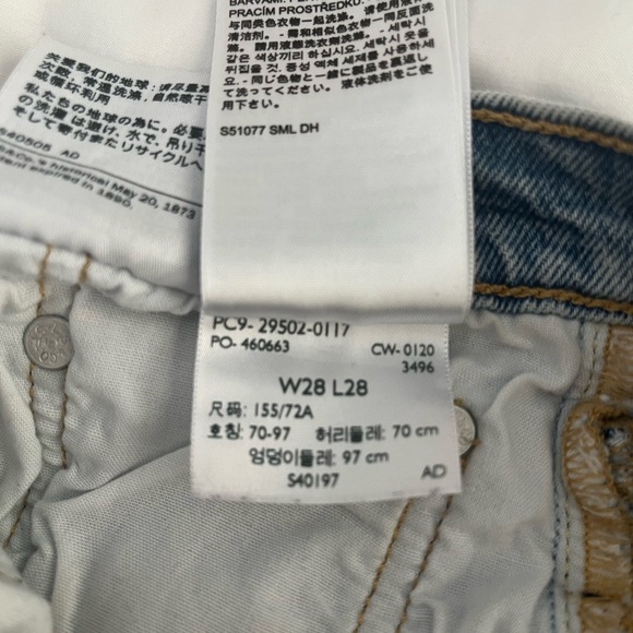 women’s 501 levi’s jeans - Picture 3 of 3